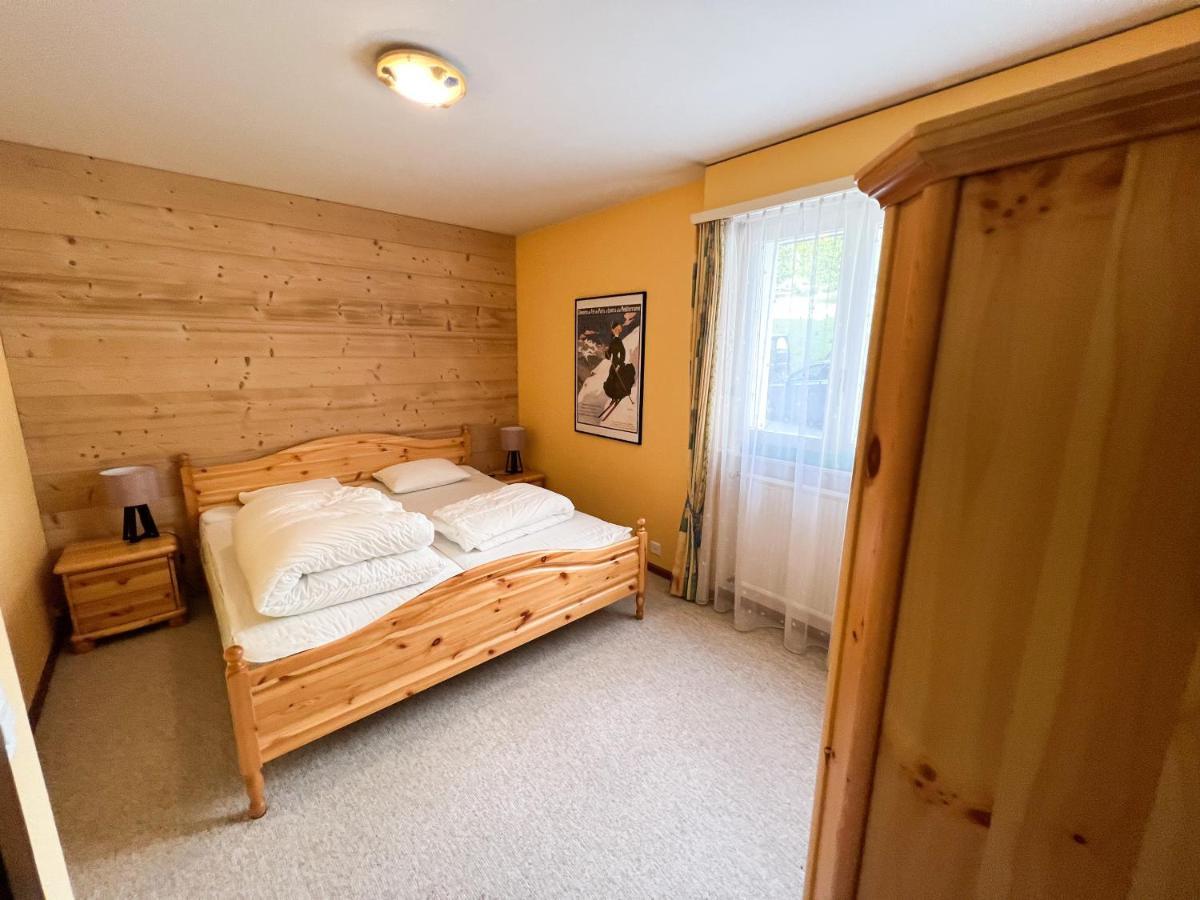 Bel Appartement 3 Pieces Au Pied Des Pistes De Ski Crans-Montana Dış mekan fotoğraf